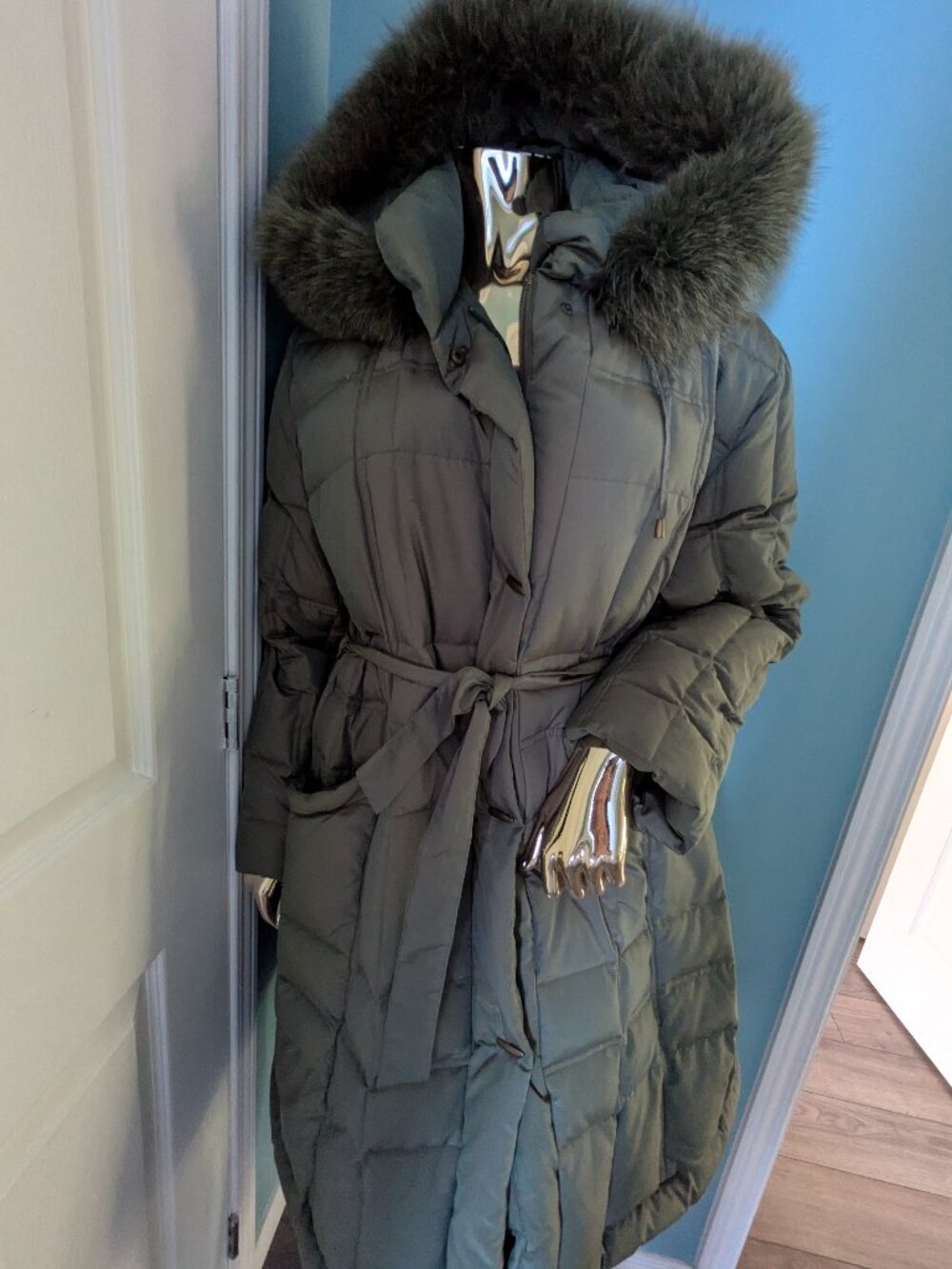 Nuage down-filled coat